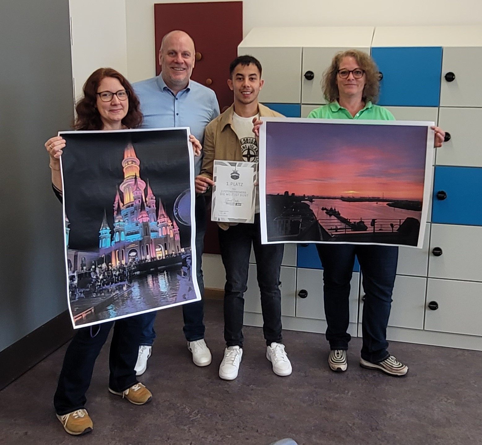Siegerehrung des Fotowettbewerbs